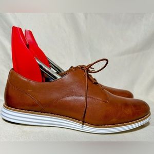 Women's Cole Haan ØriginalGrand Plain Oxfords Size 8 Carmel Leather